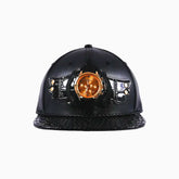 Breyer's Buck 50 Real Leather Dark Night Bold Watch Hat