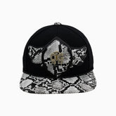Breyer's Buck 50 OG Wool Hat With Faux Snake Skin Visor Breyers - Tops and Bottoms USA