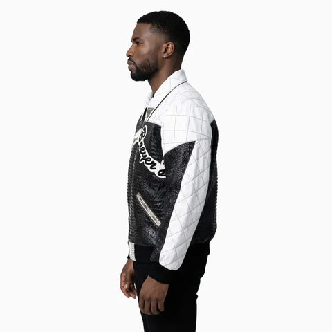 Breyer's Special Black Edition Monochrome Retro Leather Jacket