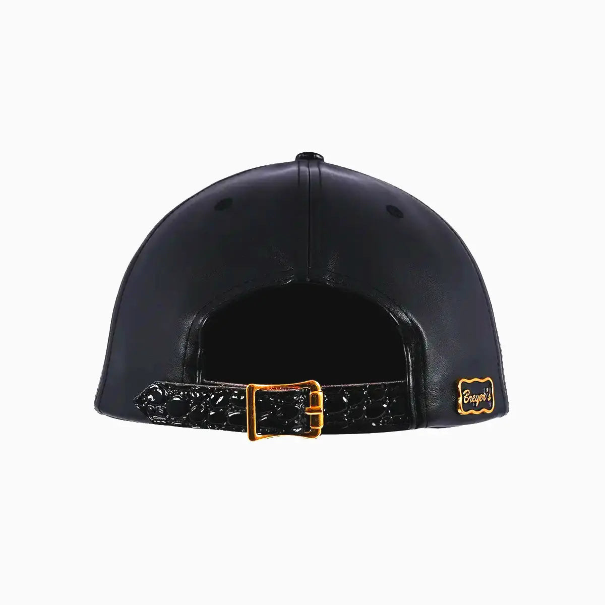 Breyer's Buck 50 Real Leather Dark Night Bold Watch Hat