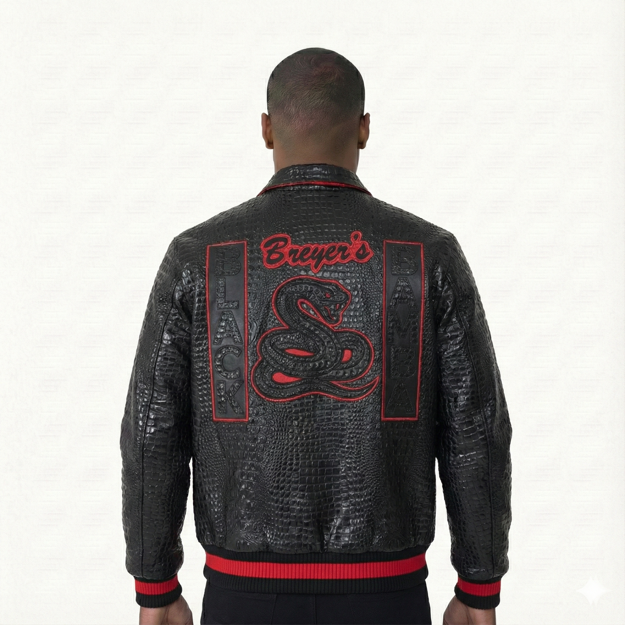 Breyer's Black Mamba Edition Leather Jacket