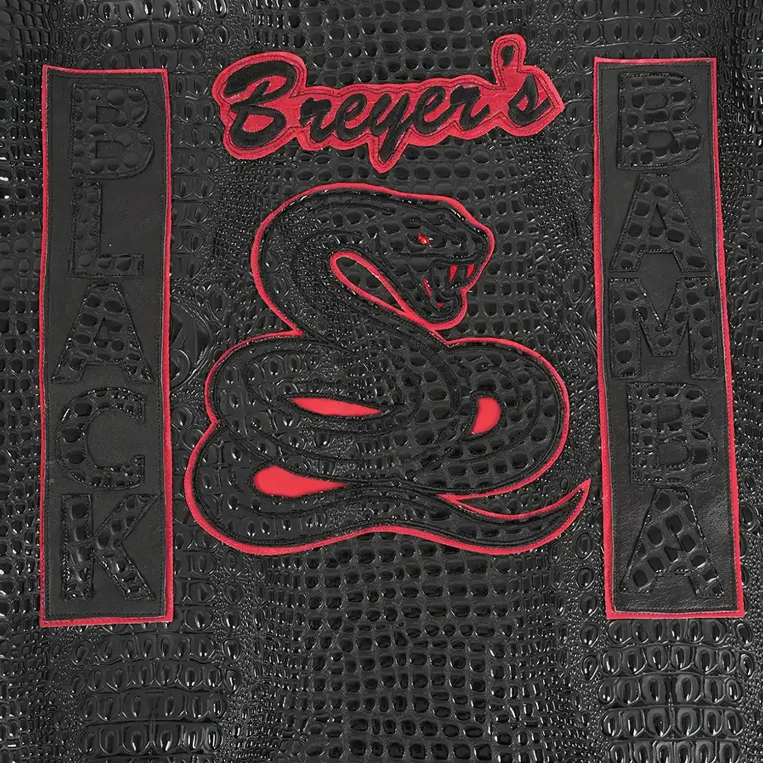 Breyer's Black Mamba Edition Leather Jacket