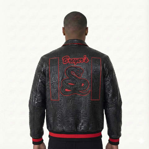 Breyer's Black Mamba Edition Leather Jacket