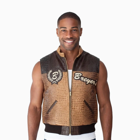 Breyer's Special Edition Leather Puffer Vest
