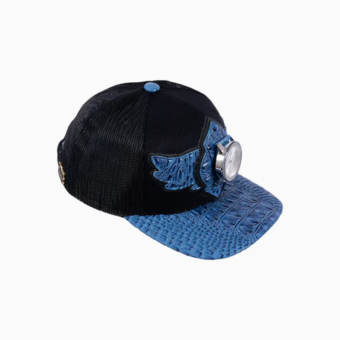 Breyer's Buck 50 Wool Trucker Hat With Leather Visor