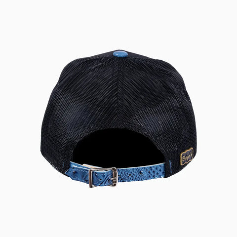 Breyer's Buck 50 Wool Trucker Hat With Leather Visor