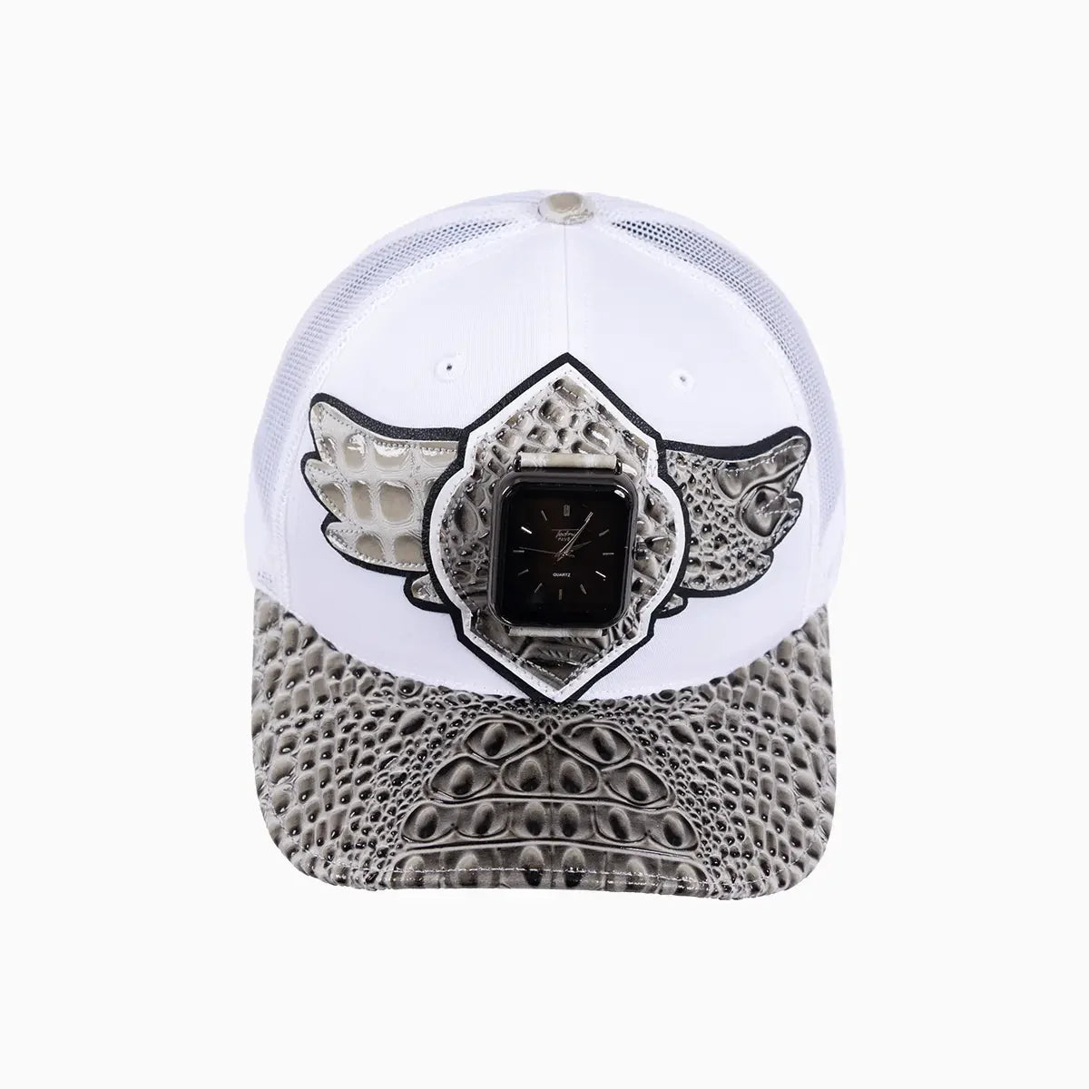 Breyer's Buck 50 Wool Trucker Hat With Leather Visor