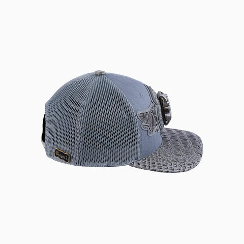 Breyer's Buck 50 Wool Trucker Hat With Leather Visor
