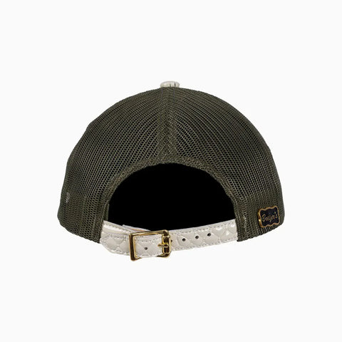 Breyer's Buck 50 Wool Trucker Hat With Leather Visor