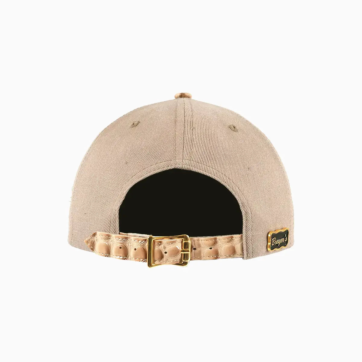 Breyer's Buck 50 Real Leather Khaki Brown Fusion Swag Watch Hat