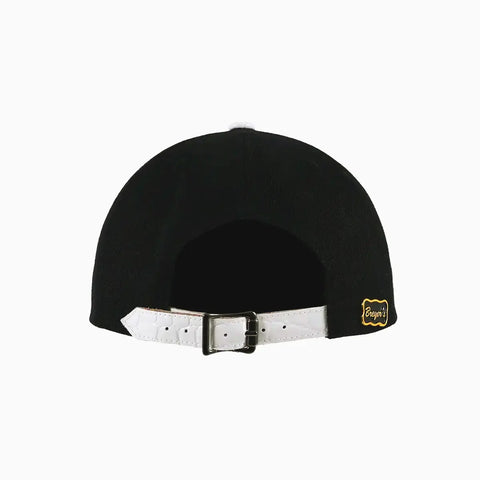 Breyer's Buck 50 Real Leather Black White Fusion Swag Watch Hat