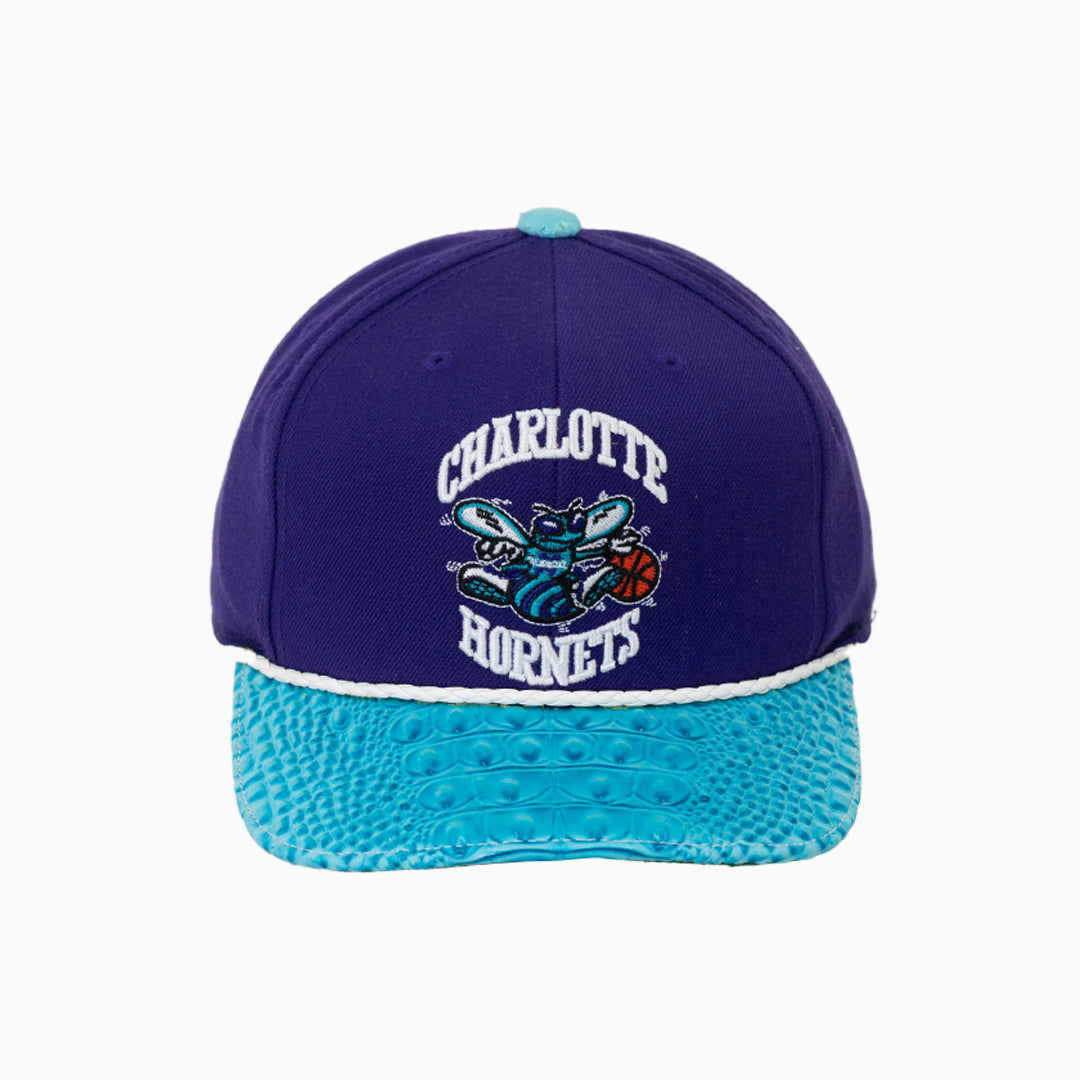 breyers-buck-50-charlotte-hornets-nba-hat-with-leather-visor-breyers-ch-pur-blu
