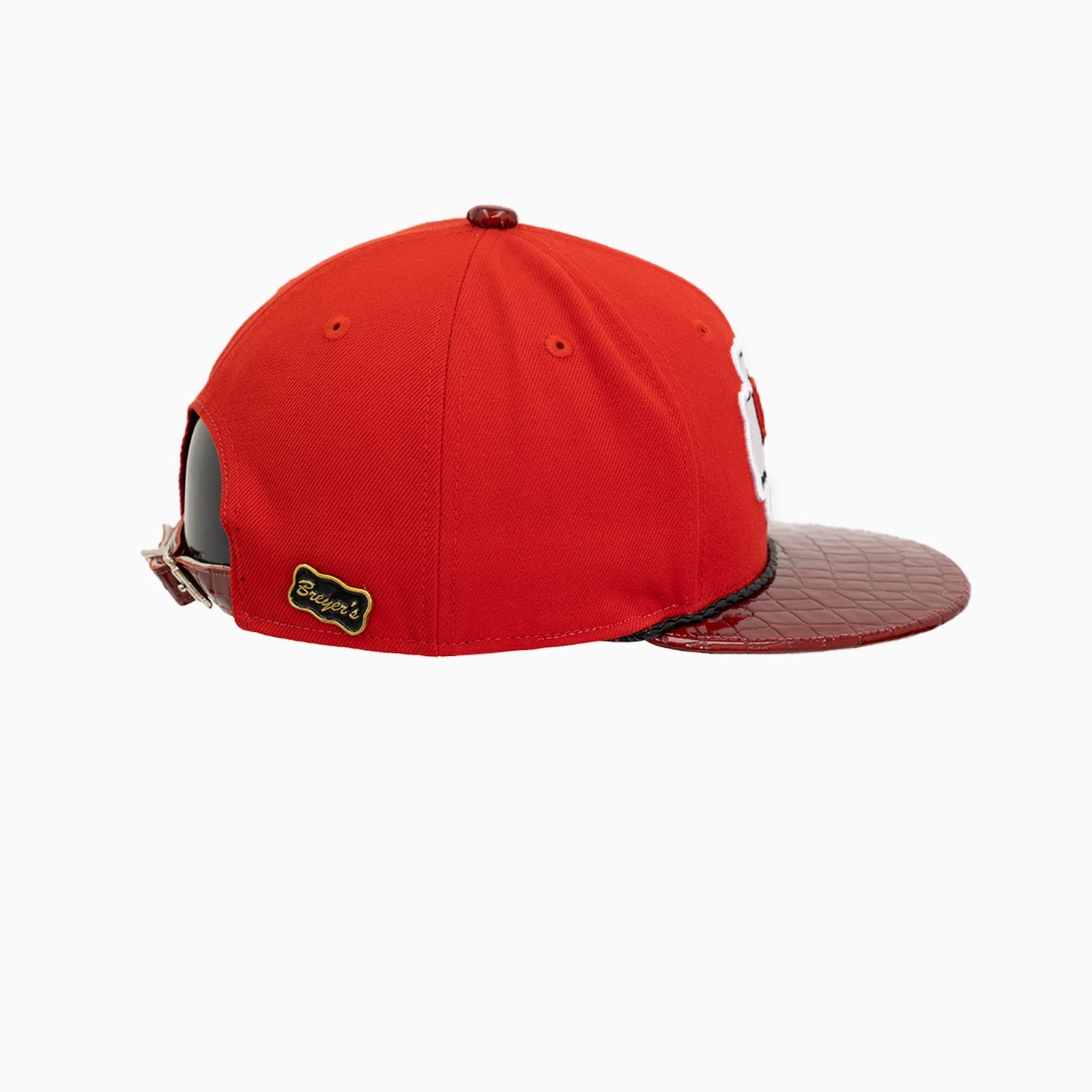 breyers-buck-50-kansas-city-chiefs-hat-with-leather-visor-breyers-tkcc-red