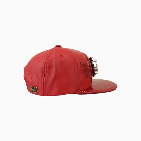 breyers-buck-50-leather-pattern-hat-breyers-lwh-dark-red