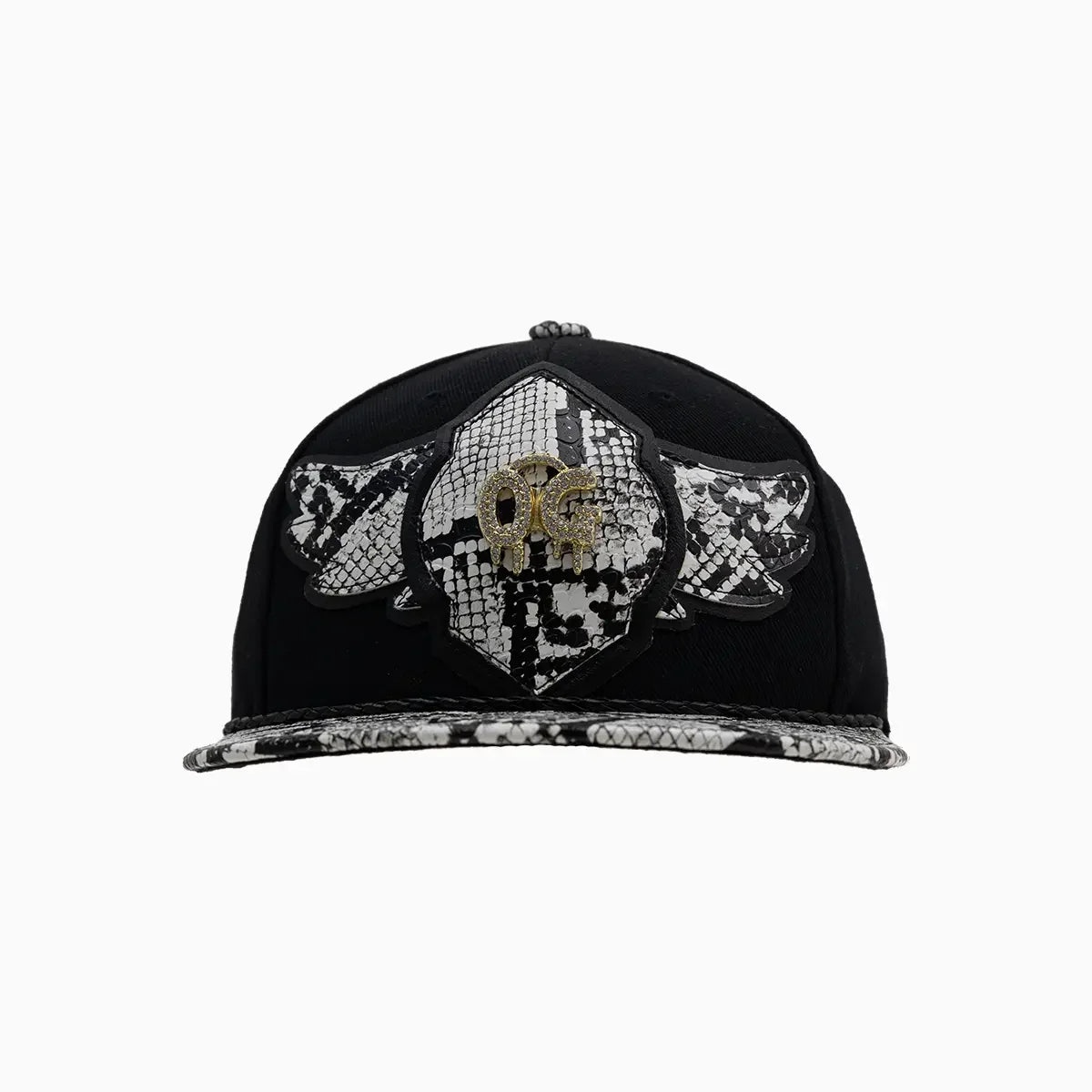 Breyer's Buck 50 OG Wool Hat With Faux Snake Skin Visor Breyers - Tops and Bottoms USA
