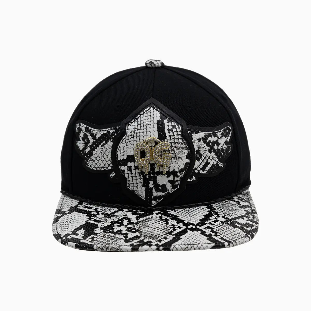 Breyer's Buck 50 OG Wool Hat With Faux Snake Skin Visor Breyers - Tops and Bottoms USA