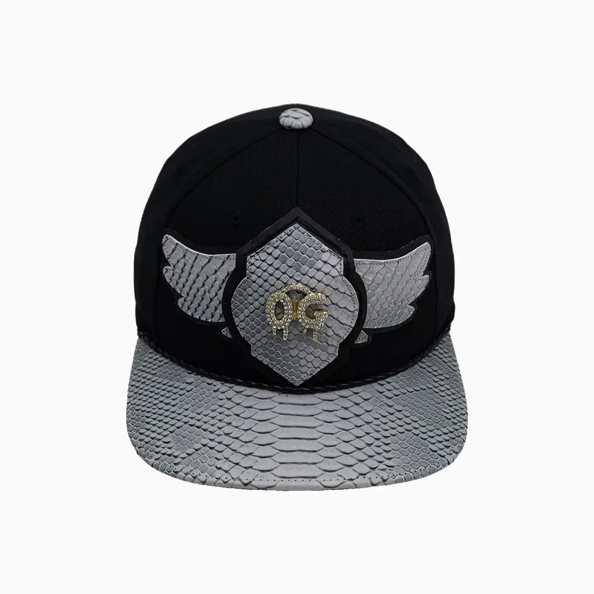 Breyer's Buck 50 OG Wool Hat With Faux Snake Skin Visor Breyers - Tops and Bottoms USA
