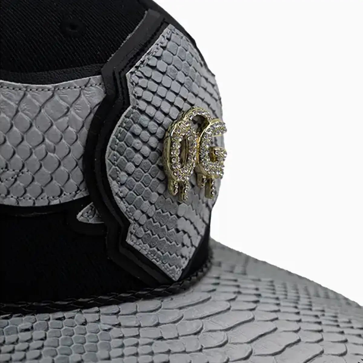Breyer's Buck 50 OG Wool Hat With Faux Snake Skin Visor Breyers - Tops and Bottoms USA
