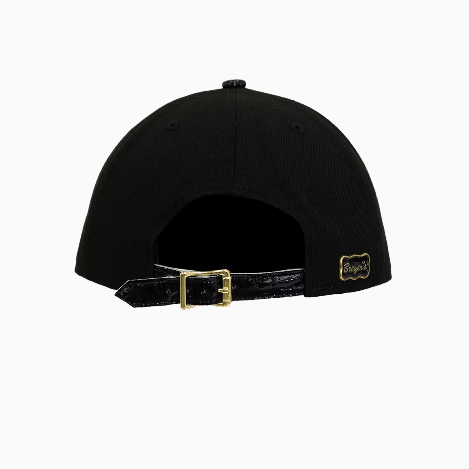 breyers-buck-50-san-francisco-49ers-hat-with-leather-visor-breyers-tsf49e-blk